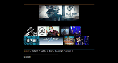 Desktop Screenshot of alanscottband.com